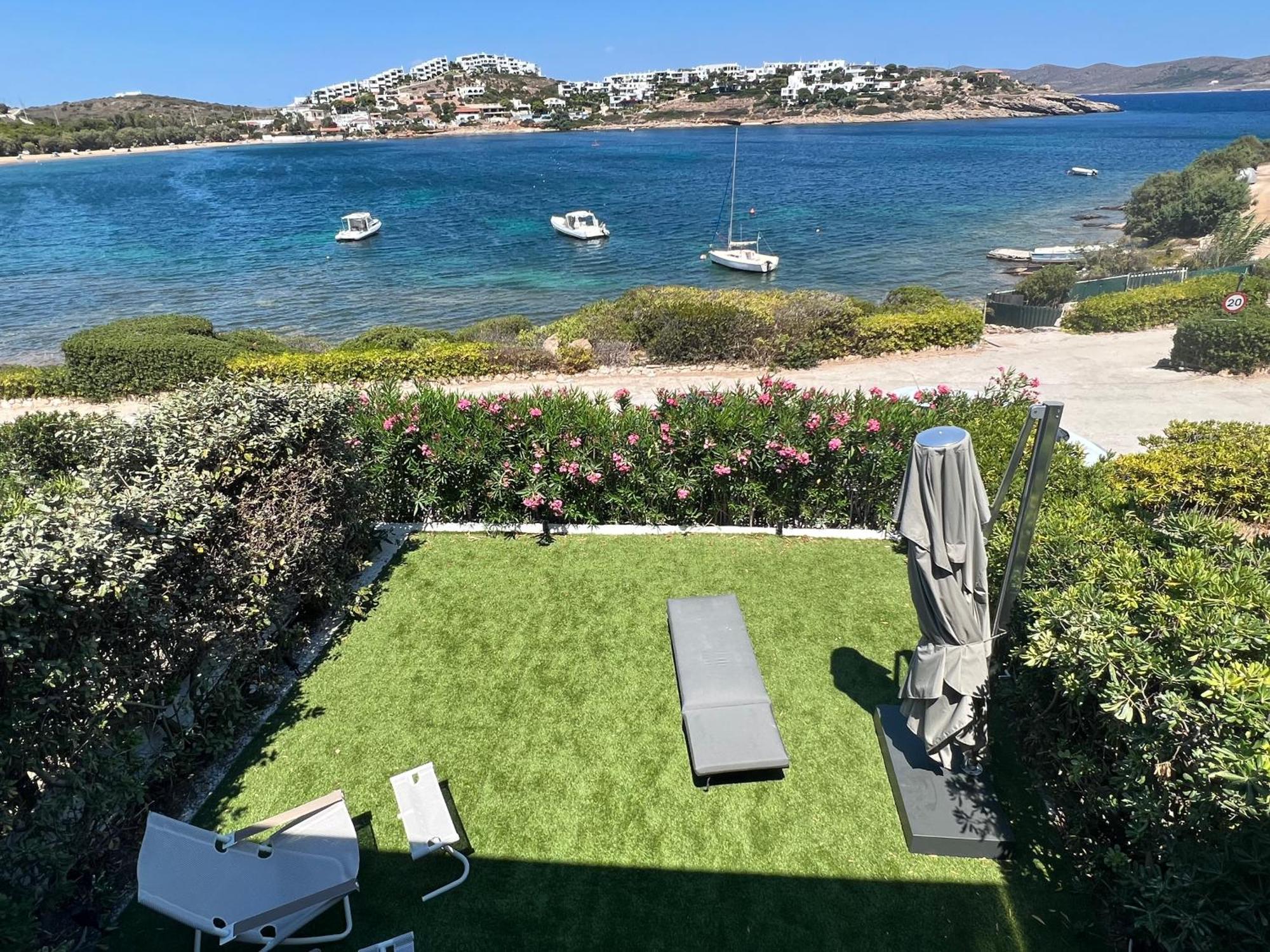 Sounio - Waterfront Luxury Spa Villa Pounta Zeza 170 Sqm On Private Beach Sounion Exterior foto