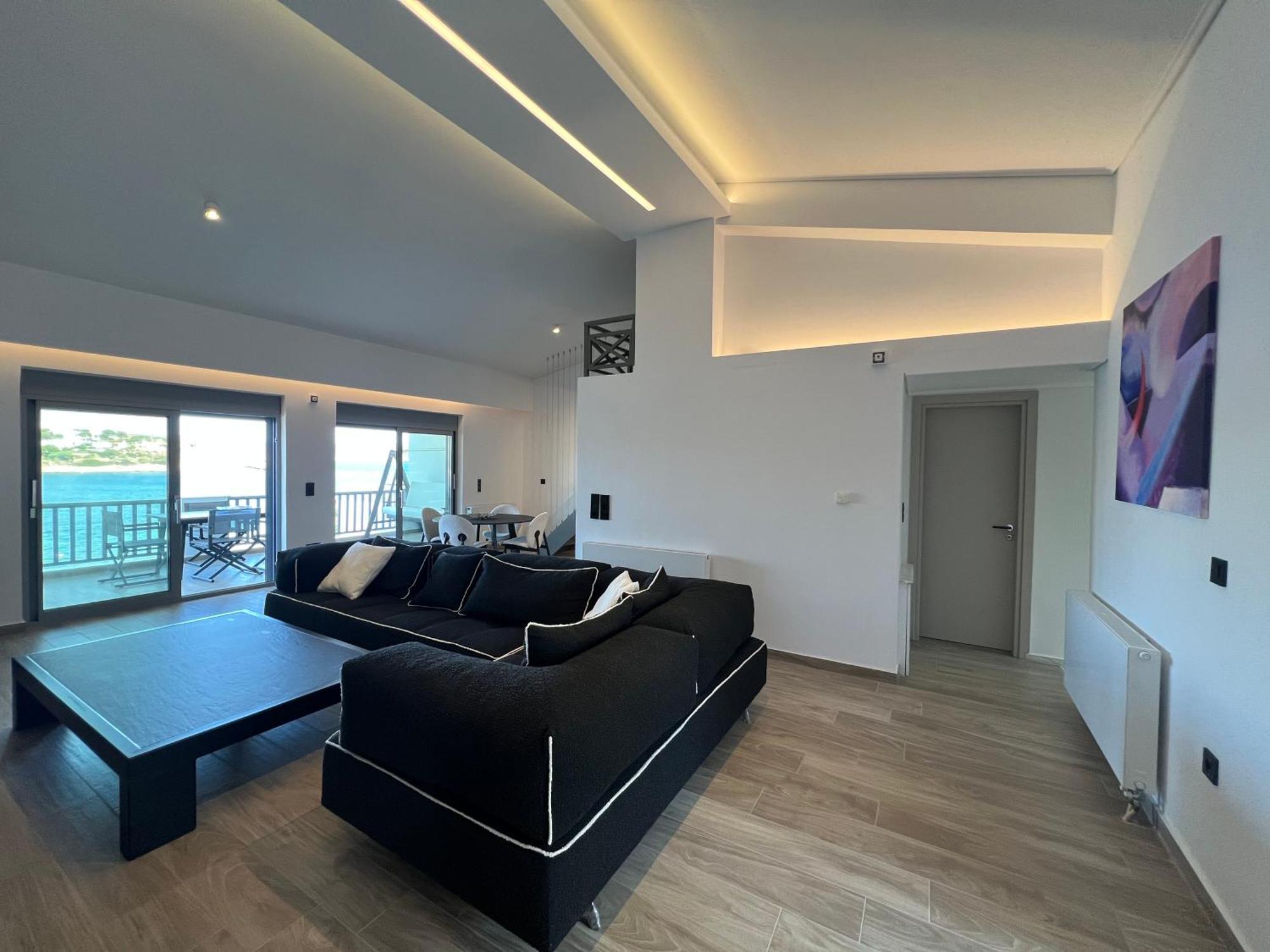 Sounio - Waterfront Luxury Spa Villa Pounta Zeza 170 Sqm On Private Beach Sounion Exterior foto