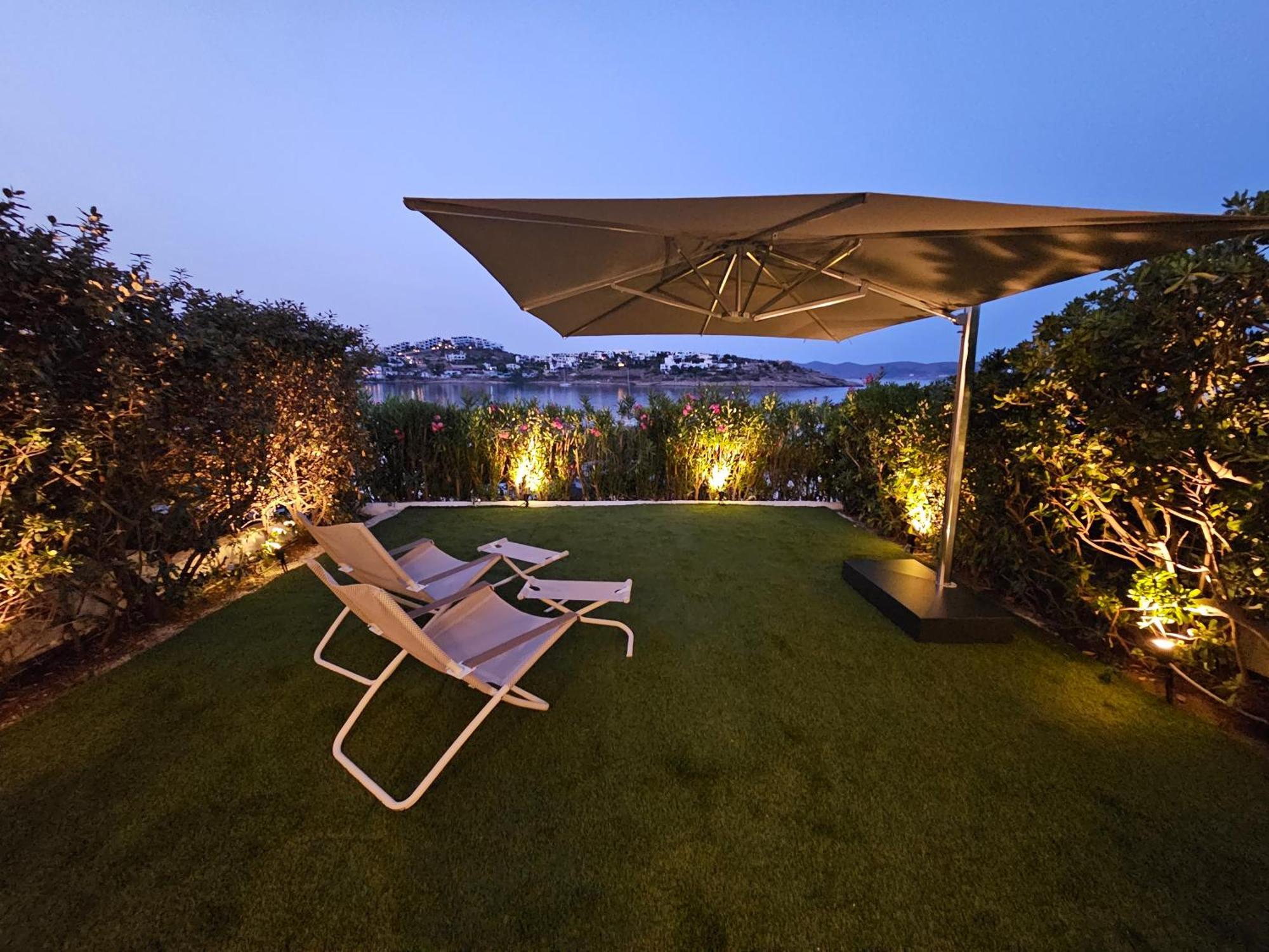 Sounio - Waterfront Luxury Spa Villa Pounta Zeza 170 Sqm On Private Beach Sounion Exterior foto